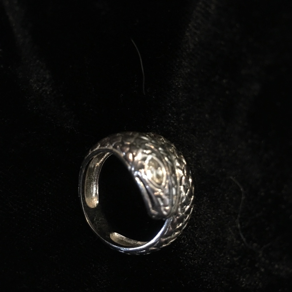 Solid Sterling Snake Ring - image 4